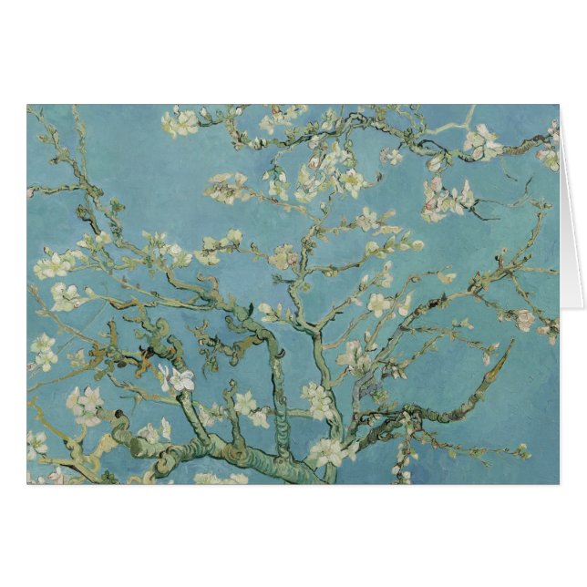 Pintura de flores de almendra de Van Gogh (Anverso (Horizontal))