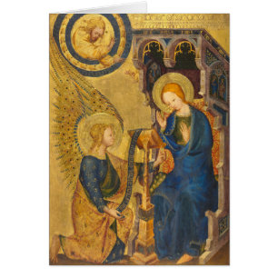 Pintura de Gabriel y María