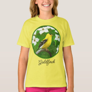 Pintura de Goldfinch - Camiseta de Arte de Perro O
