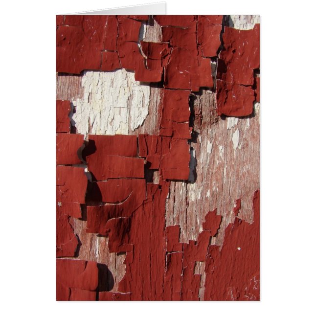 Pintura de grano rojo pelado (Frente)