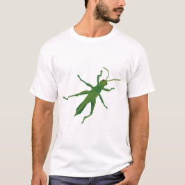 Pintura de Grasshopper verde, camisetas