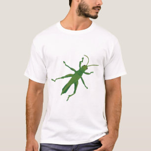 Pintura de Grasshopper verde, camisetas