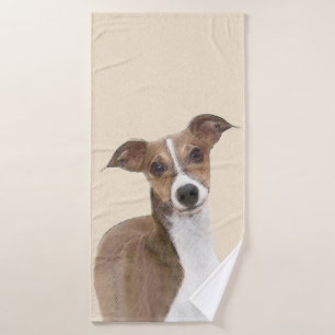 Pintura de Greyhound italiana - Arte Perro Origina
