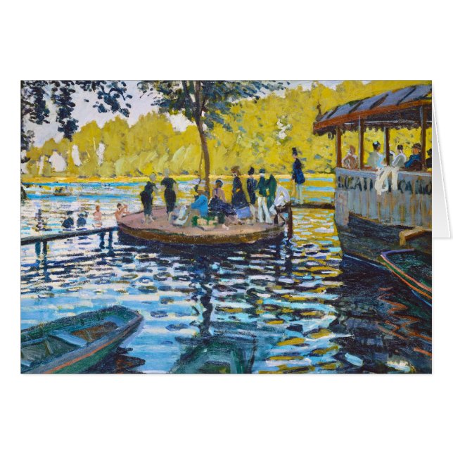 Pintura de la bella arte de Grenouillere Claude (Anverso (Horizontal))