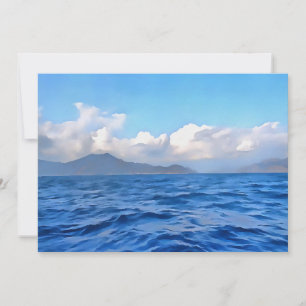 Pintura de la Costa Turquesa del Marmaris Azul Ege