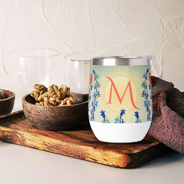 Pintura de la dinastía otomana de flores antiguas