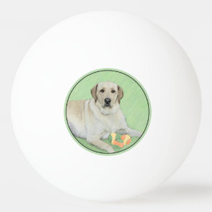 Pintura de las bolas de tenis y de recuperación de