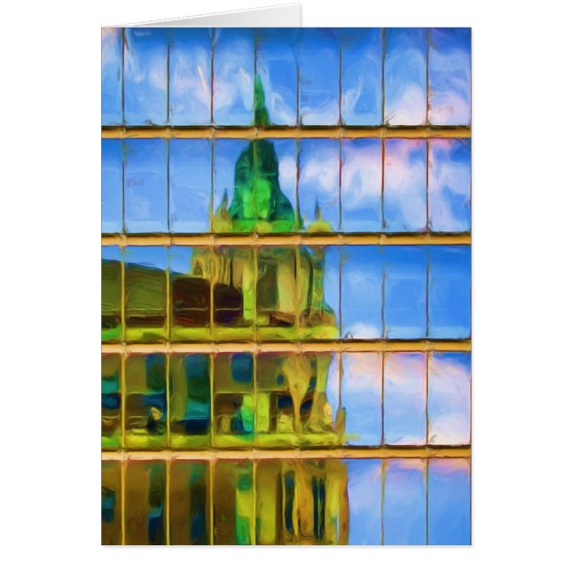 Pintura de las reflexiones de NYC (Frente)