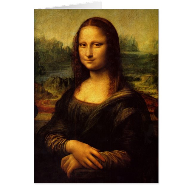 Pintura de Leonardo da Vinci Mona Lisa (Frente)