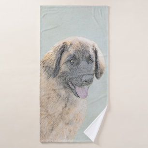 Pintura de Leonberger - Arte de Perro Original.