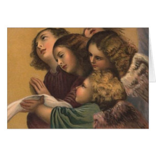 Pintura de los ángeles del vintage
