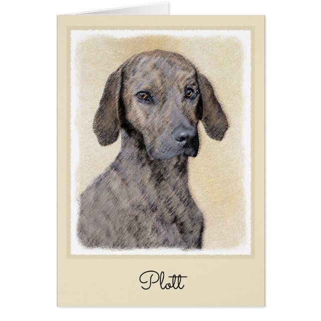 Pintura de lott - Arte de perro original lindo (Frente)