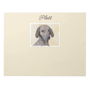 Pintura de lott - Bloc de notas de arte de perro o