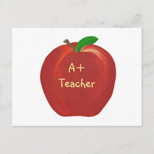Pintura de manzana roja, Tarjetas postales para un