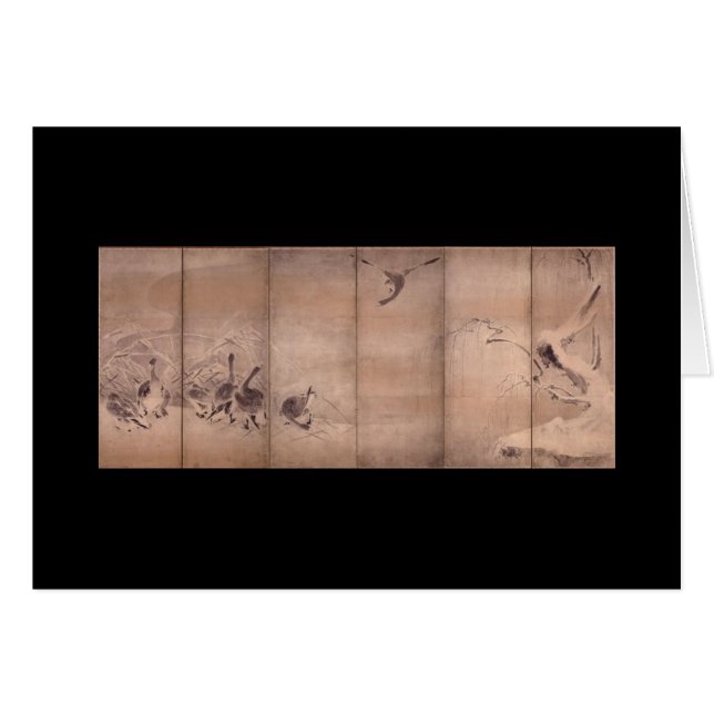 Pintura de Miyamoto Musashi, C. 1600's (Anverso (Horizontal))