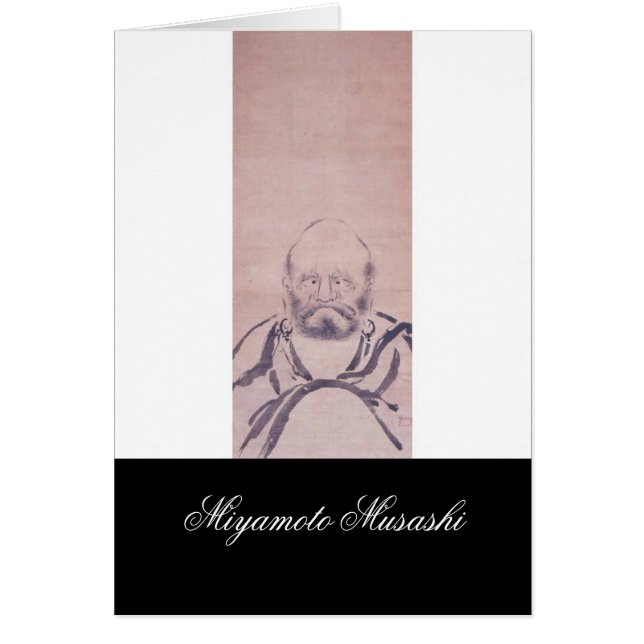 Pintura de Miyamoto Musashi circa 1600's (Frente)