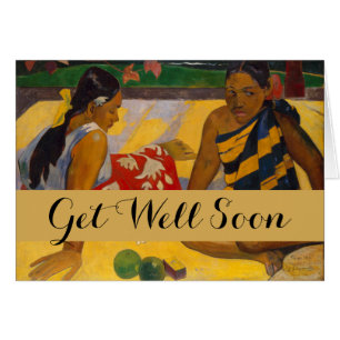 Pintura de mujeres de la Polinesia Francesa de Gau