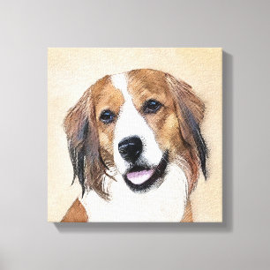 Pintura de Nederlandse Kooikerhondje - Arte de per