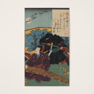 Pintura de Ninja circa Japón 1853