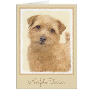 Pintura de Norfolk Terrier - Arte Perro Original