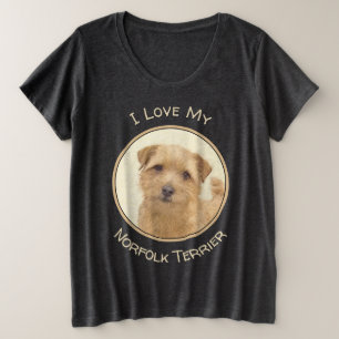 Pintura de Norfolk Terrier - Arte Perro Original