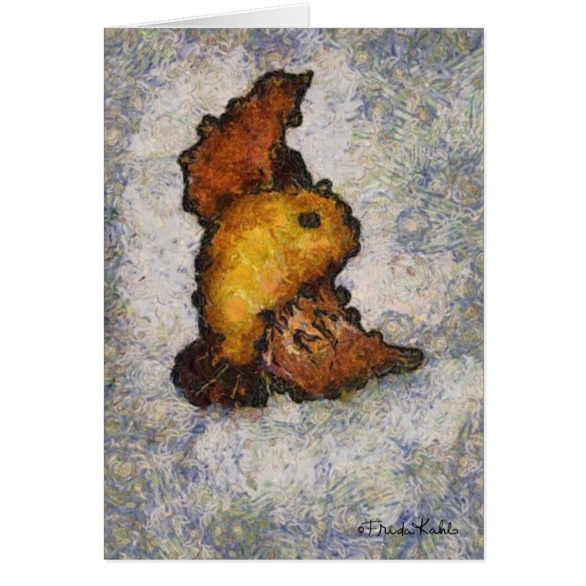 Pintura de pájaro al estilo de Frida Kahlo (Frente)