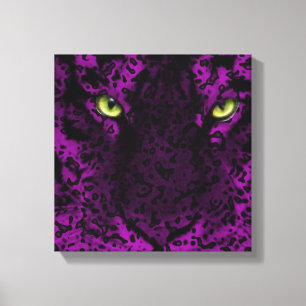 Pintura de pared de impresión de animales leopard