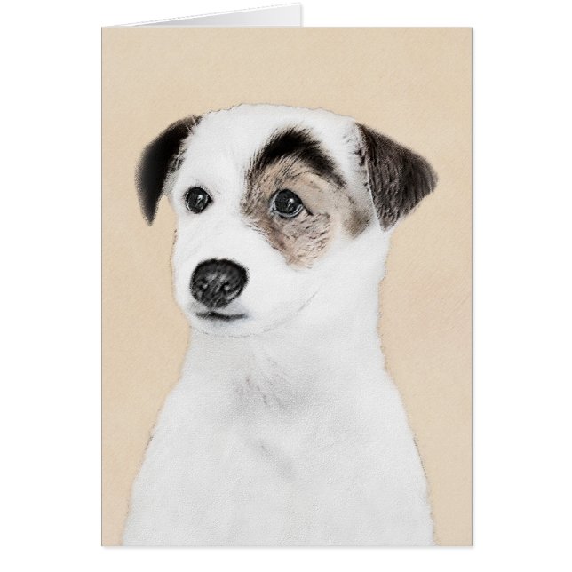 Pintura de Parson Jack Russell Terrier - Arte de P (Frente)