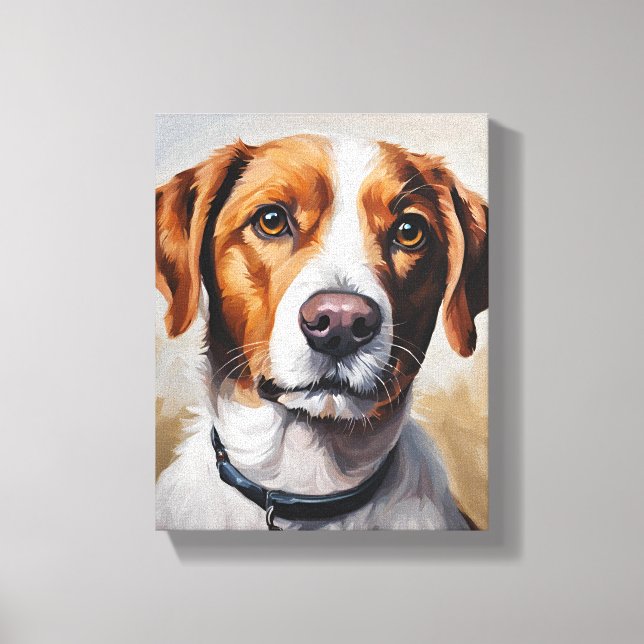Pintura de perro Arte mural (Anverso)