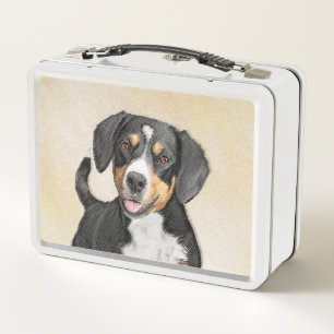 Pintura de perro de la montaña Entlebucher - Arte 