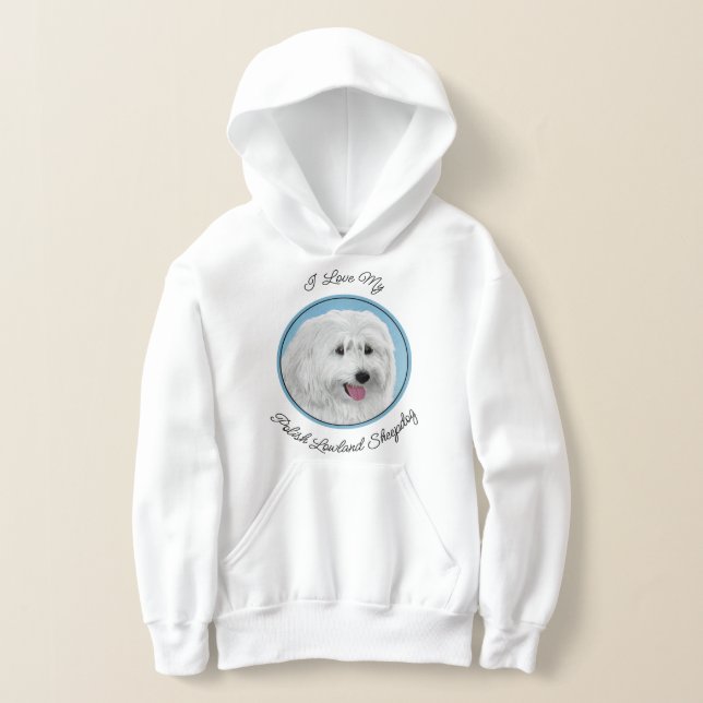 Pintura de perro pastor de Lowland polaco - Arte d (Distribución )