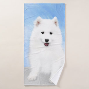 Pintura de pimienta de Samoyed - Arte Perro Origin