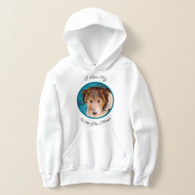 Pintura de pipa de Fox Terrier - Arte Perro Origin (Distribución )