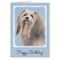 Pintura (de plata) de Havanese - arte original