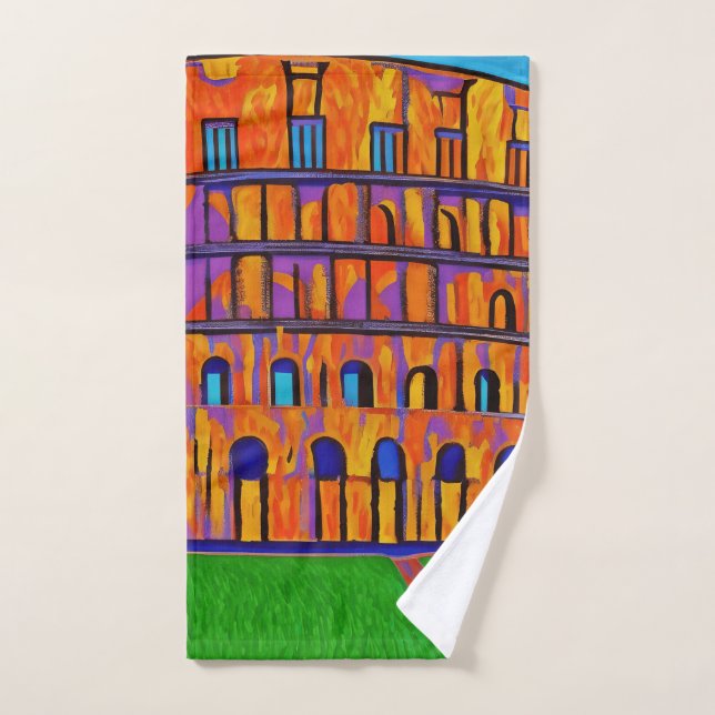 Pintura de pop colosal (Toalla de mano)
