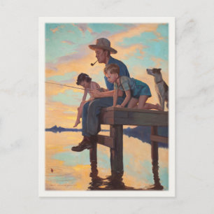 Pintura de postales de época