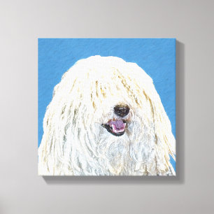 Pintura de puli - Arte de perro original lindo