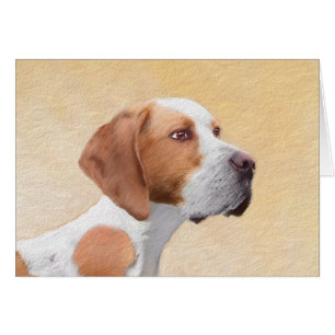 Pintura de puntero - Arte de perro original lindo