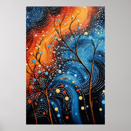 Pintura de puntos aborígenes: Arte de historias de