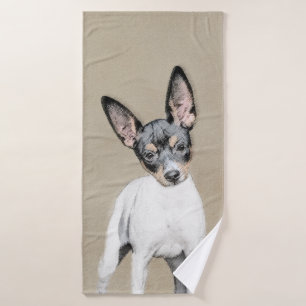 Pintura de Rat Terrier - Arte Perro Original.