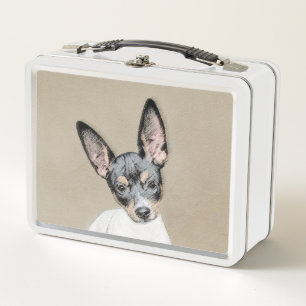 Pintura de Rat Terrier - Arte Perro Original.