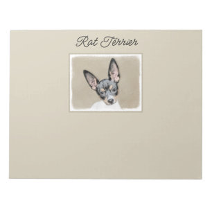 Pintura de Rat Terrier - Bloc de notas de arte de
