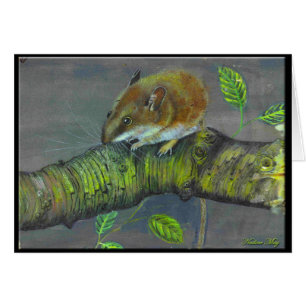 Pintura de ratón de campo