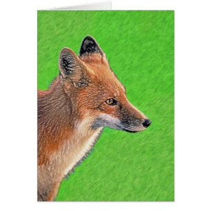 Pintura de Red Fox - Arte de vida salvaje original
