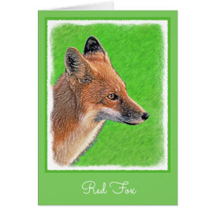 Pintura de Red Fox - Arte de vida salvaje original