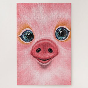 Pintura de regalo del rompecabezas del piglet bebé