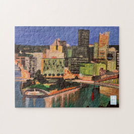 Pintura de rompecabezas de Pittsburgh