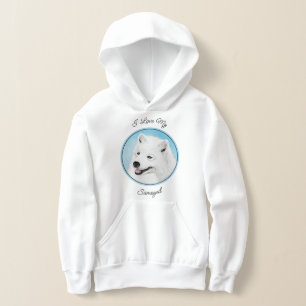 Pintura de Samoyedo - Arte de Perro Original Lindo
