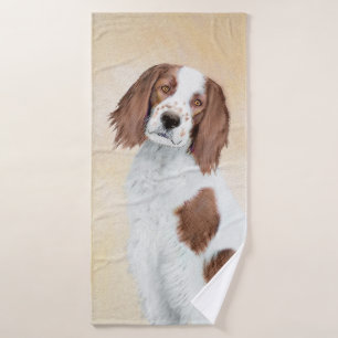 Pintura de Setter Rojo y Blanco Irlandés - Arte Or