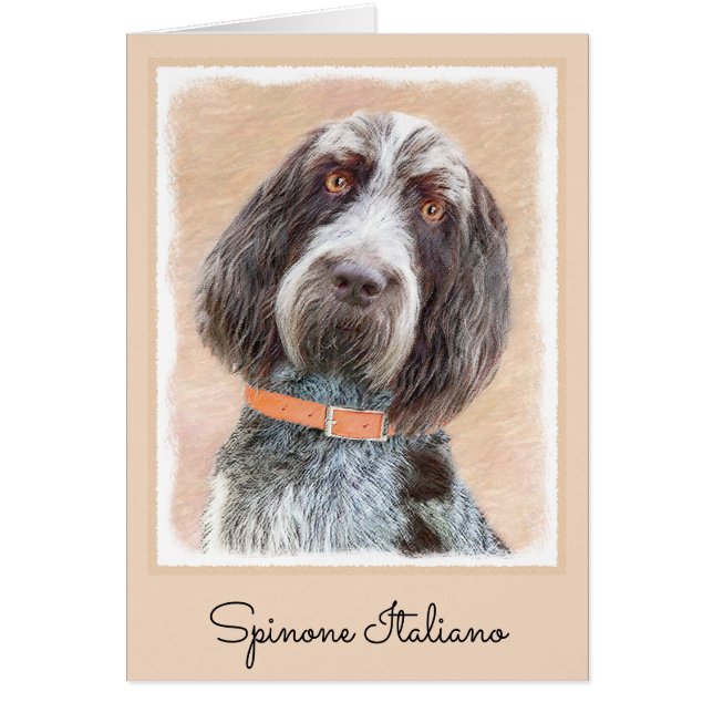 Pintura de Spinone Italiano - Arte de Perro Origin (Frente)
